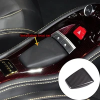 for ferrari 458 2011 2016 interior glass lift switch button cover panel trims real carbon fiber car modeling accessories