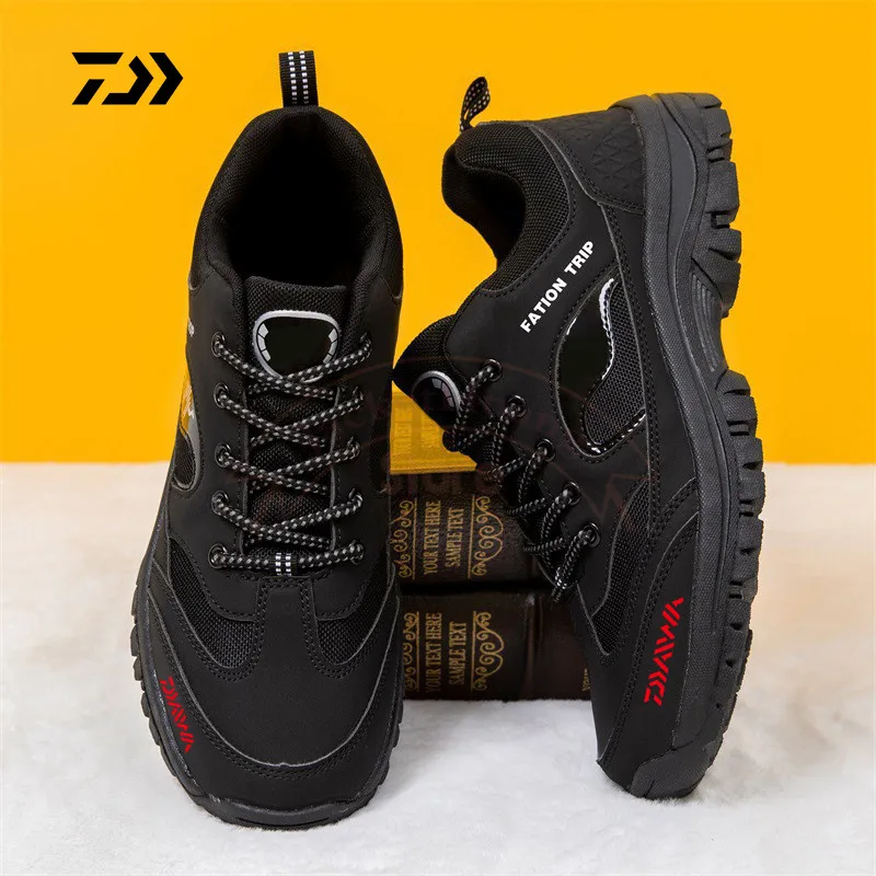 

Daiwa 2023 New Outdoor Sports Fishing Men's Shoes Thick Sole Mountaineering Running Shoes Comfortable Outdoor Hiking Shoes Men
