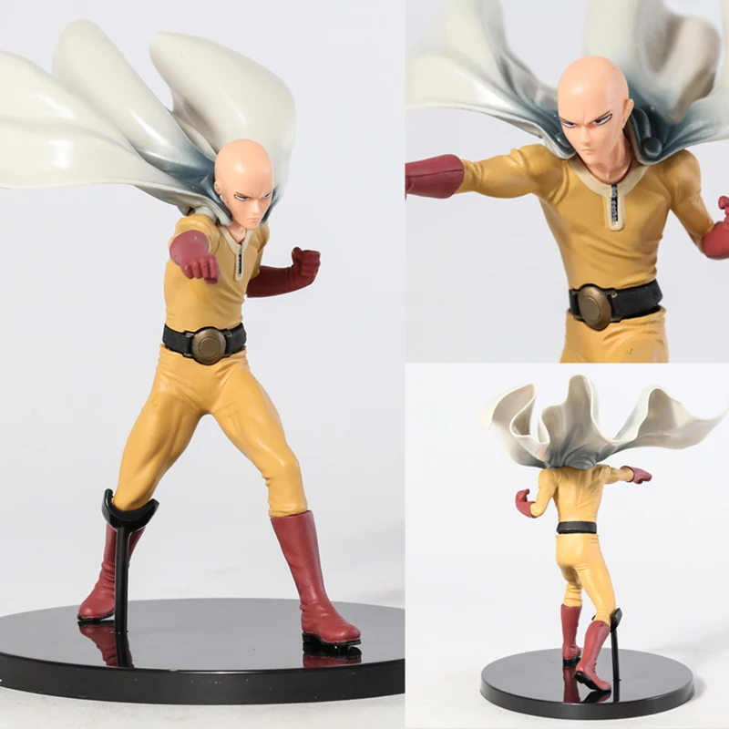 

Anime One Punch Man DXF Saitama Fighting Ver. PVC Figure Collectible Model Toy Birthday Gift Doll