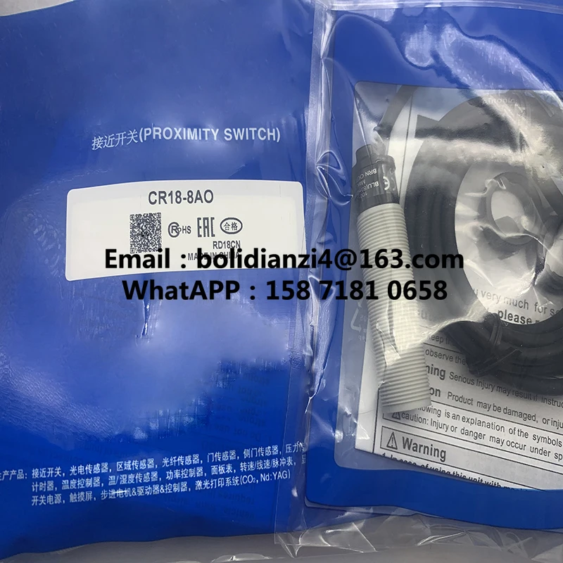 Новый датчик для бесконтактного переключателя CR18-8DN CR18-8DP CR18-8DN2 CR18-8DP2 CR18-8AC CR18-8AO в