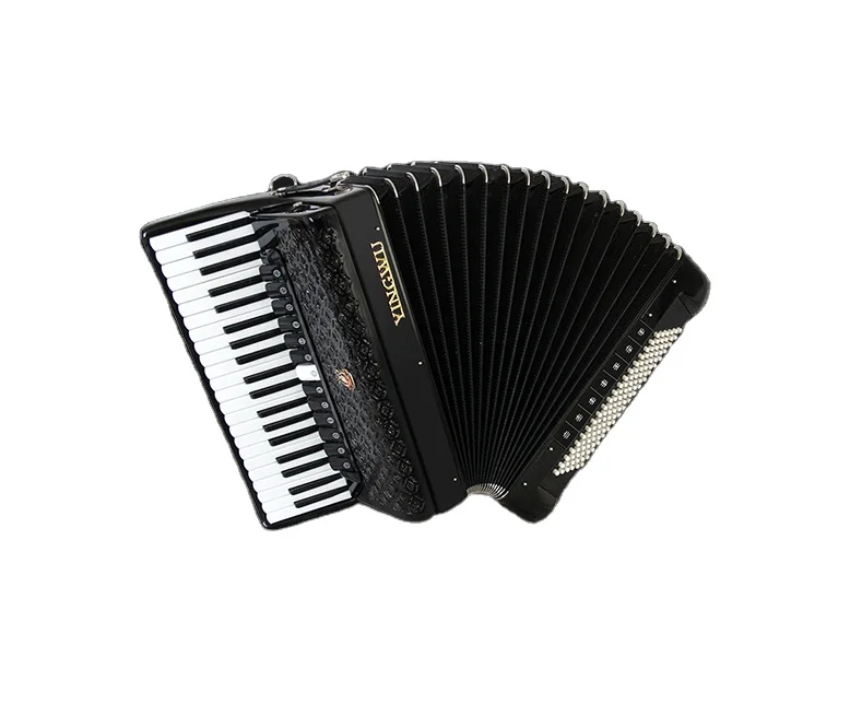 

41-key 120BS four-row spring adult professional playing instrument accordion parrot YINGWU accordion