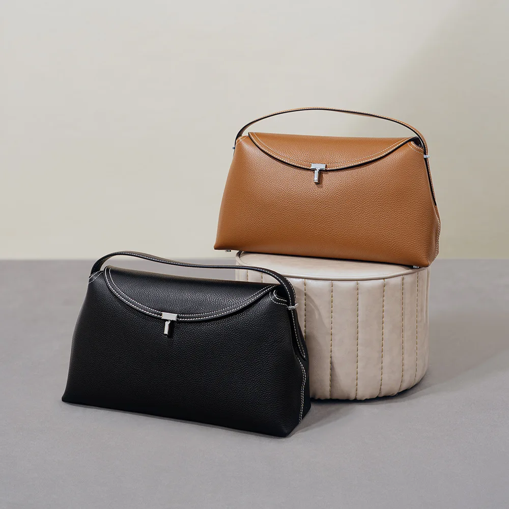 Высококачественная сумка через плечо с верхним слоем из воловьей кожи и клапаном