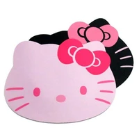 kitty kawai cartoon mouse pad cute soft antislip silicone waterproof pink game computer office home decoration for girls boys