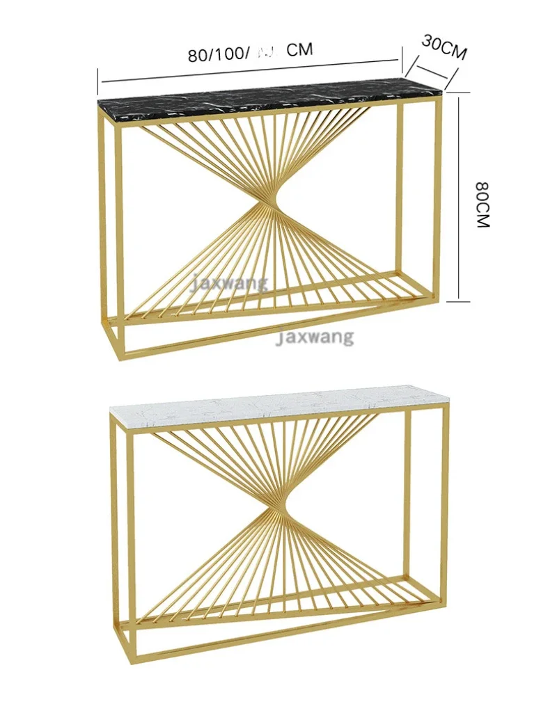 Легкая роскошная современная консоль мраморный диван для гостиной столы