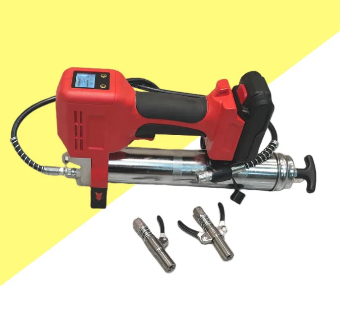 

Battery Grease Gun with LCD Display 2.0Ah Li-ion Electric Pack Other Tools Lubrication Cordless Grease Gun Nozzle
