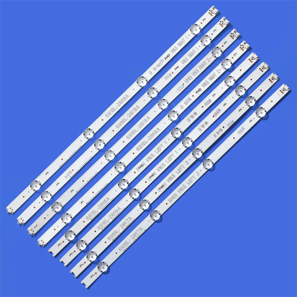 

100% новая светодиодная лента для подсветки 49UH6210 49UH610A 49UH610T 49UH610V 49UH617T 49UH617V 49UH617Y 49UH620V 49UW340C AGF79047201