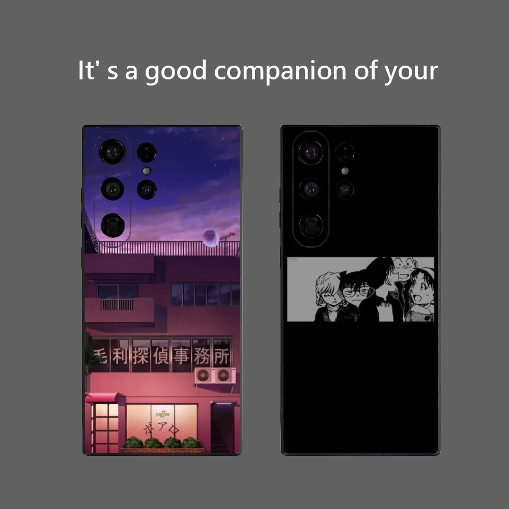 Чехол для телефона Meitantei Konan Samsung Galaxy S25 Ultra S22 S23 S24 S21 S20 5G защитный мягкий