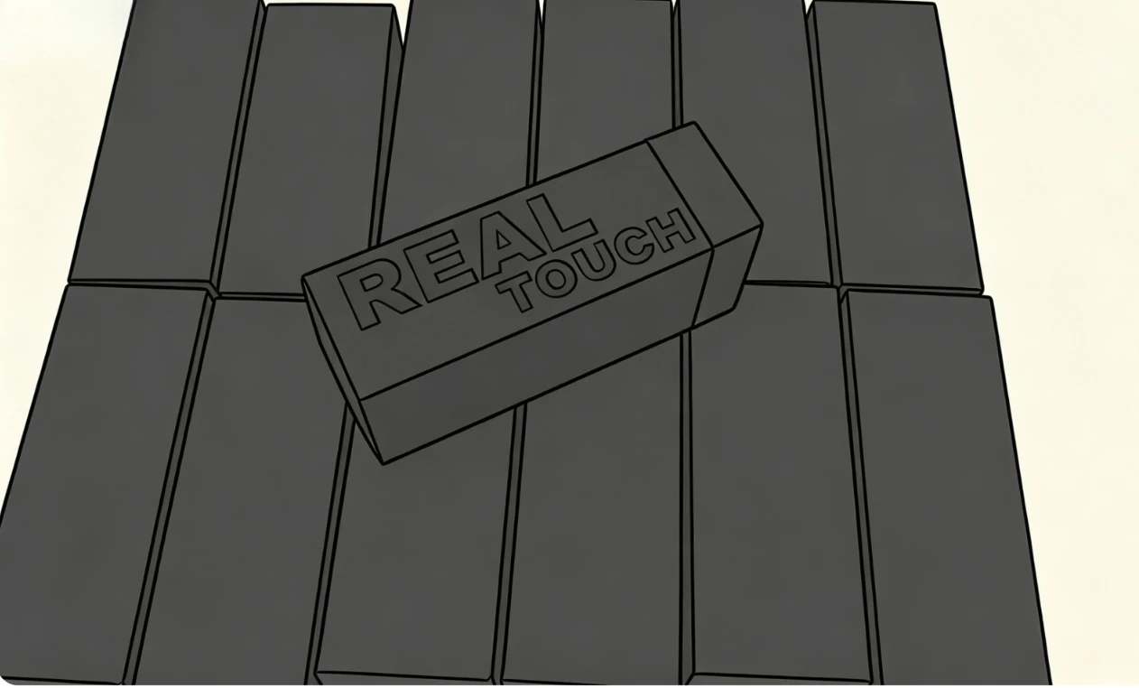 Фото Иллюзии Real Touch от Херна Маккагно: ментализм, фокусы с психокинезом, реквизит для магии близкого плана, трюки для фокусников. №1