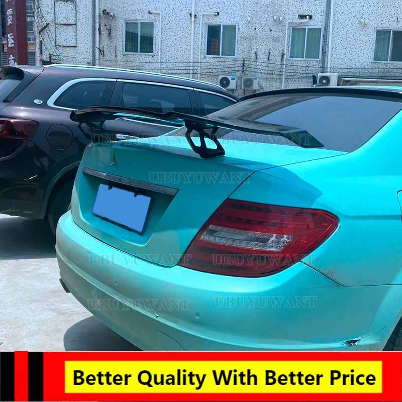 

For 2000-2022 Mercedes Benz W203 W204 W209 W219 W220 W221 W222 W223 Spoiler High Quality ABS Plastic Car Rear Trunk Wing Spoiler