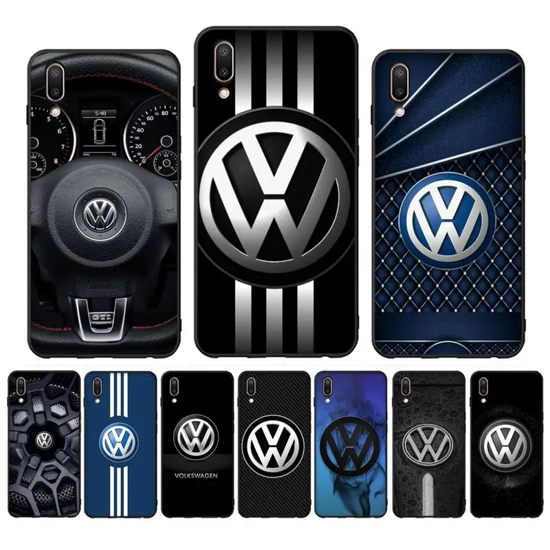 

Hot Car v-volkswagen Logo Phone Case Case For Oppo Reno Realme C3 6Pro Cover For vivo Y91C Y17 Y19