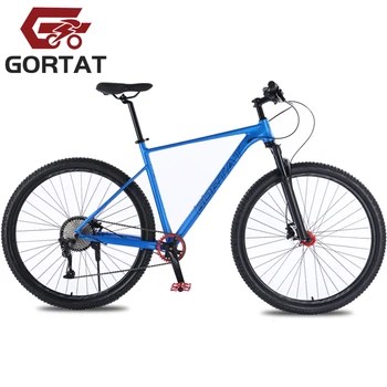 GORTAT 21 Inch Frame Aluminum Alloy Mountain Bike 10-Speed Bicycle Double Oil Brake Front & Rear Quick Release Lmitation Carbon
