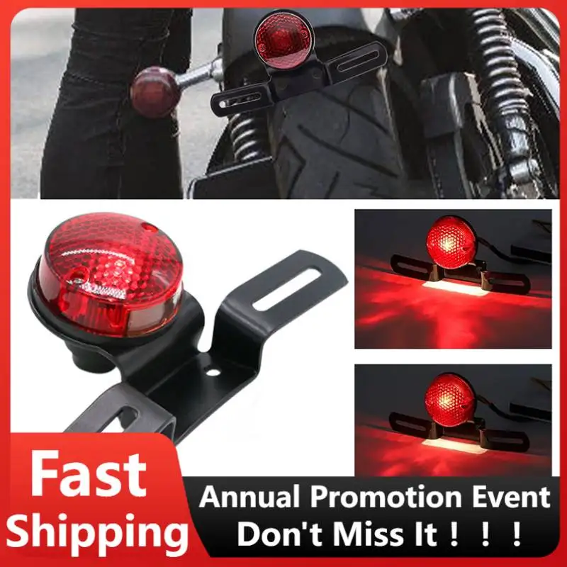 Задний фонарь мотоцикла с держателем кронштейна номерного знака ретро задний