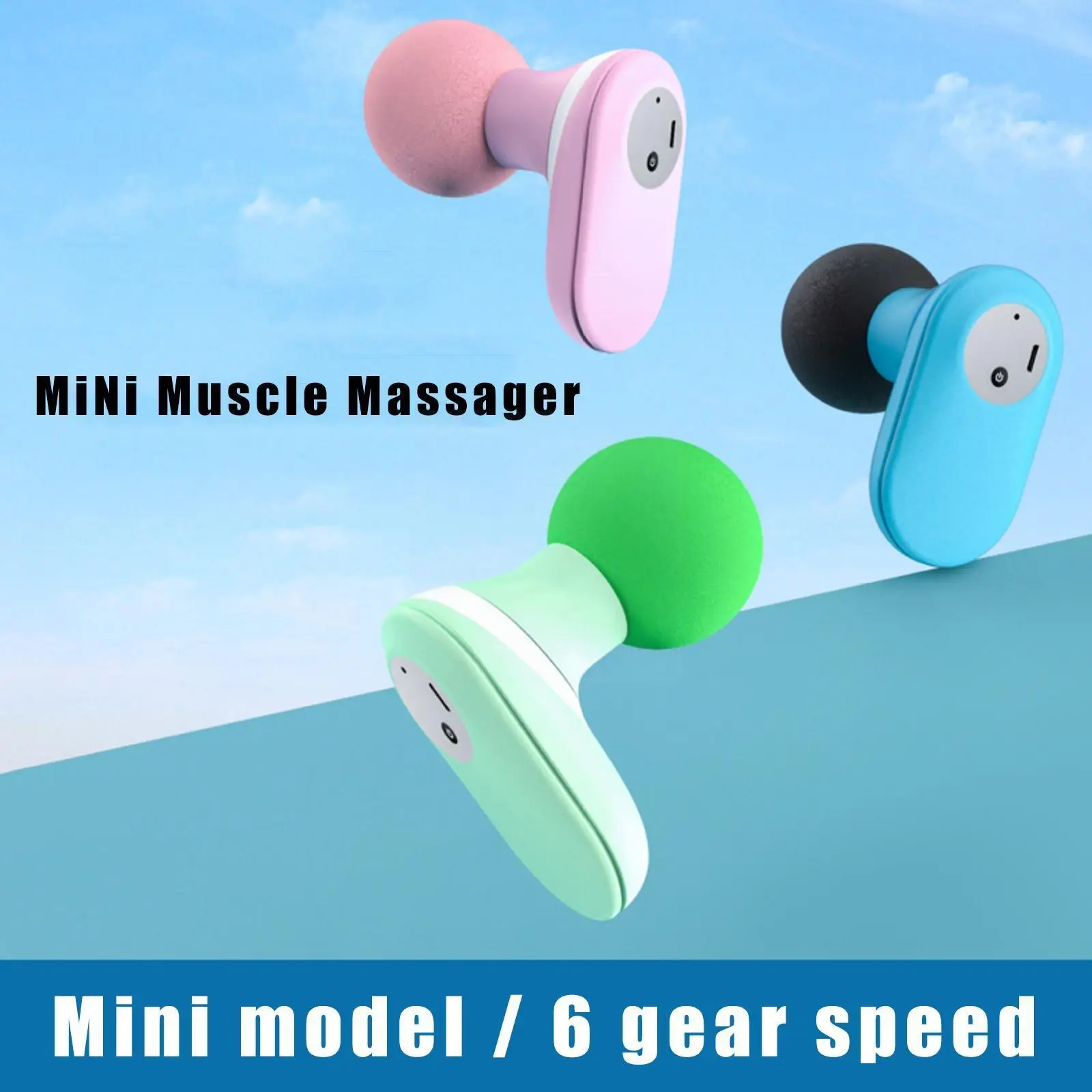 

Electric Massage Gun Mini Muscle Cervical Shoulder Pain Relief Body Massage Machine For Neck And Back Foot Machine Mas S7k6