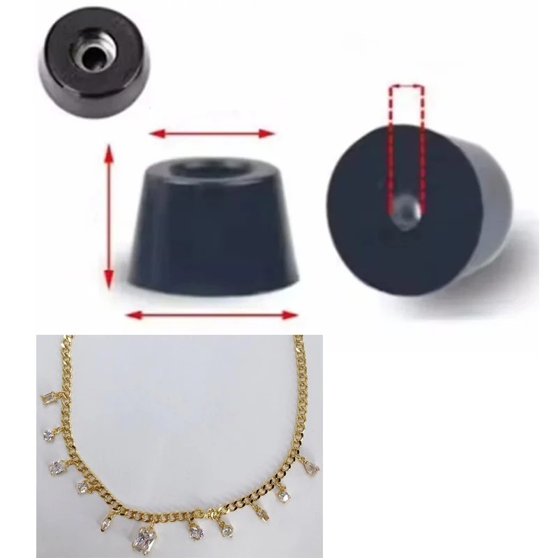 Экологически чистый резиновый амортизатор Dextera белое кристаллическое золото