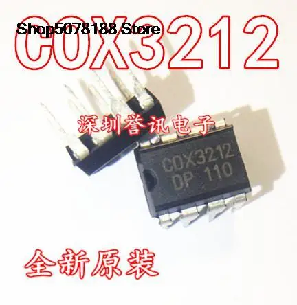 

10pieces COX3212 COX3212DP COX3212B COX3212BDP DIP8 Original and new fast shipping