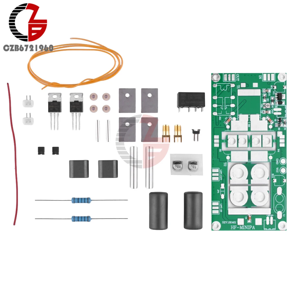 

70 Вт SSB линейный ВЧ усилитель мощности SSB 3,5-30 МГц для YAESU FT-817 KX3 Ham Radio AM CW FM Radio Ham RF DIY Kit