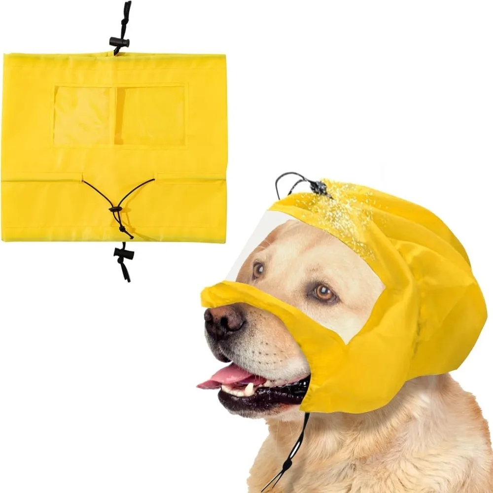 Водонепроницаемая Кепка для груминга домашних животных прозрачная душевая