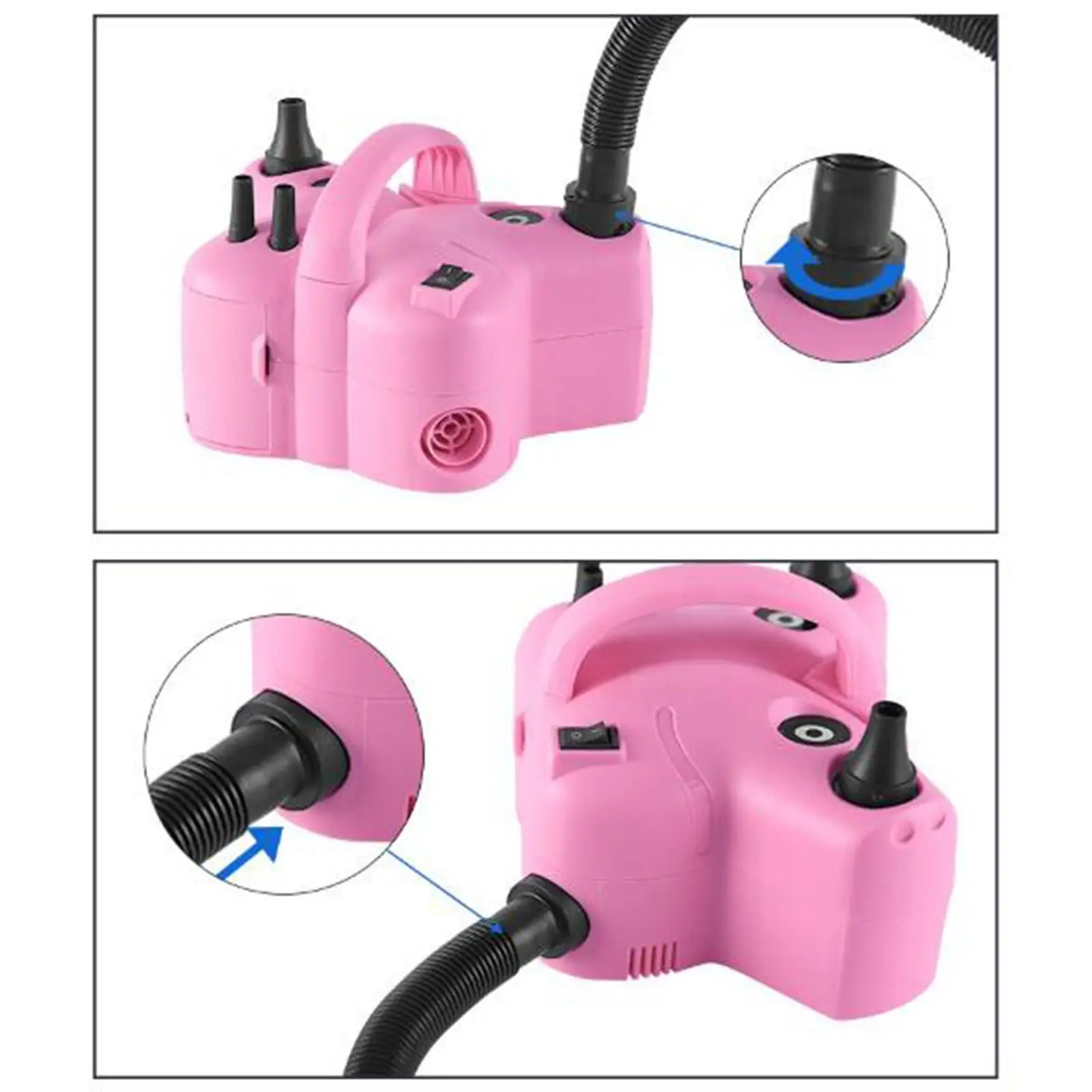 

Многофункциональные аксессуары для электрических воздушных шаров, воздушный насос для украшения праздника, дня рождения, свадьбы