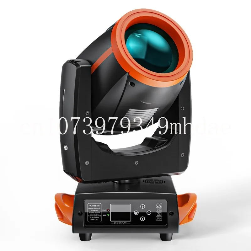 

Stage Moving Head Light 15 Gobos and 14 Colors Rainbow Effect DMX512 Control for Disco Party Club Bar DJ Show Stage Lighting
