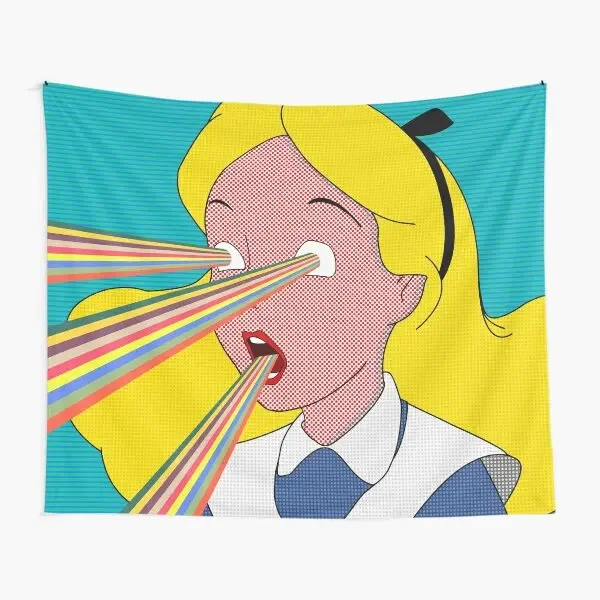 Алиса мертвая гобеленовое одеяло комнатный домашний коврик покрывало с принтом