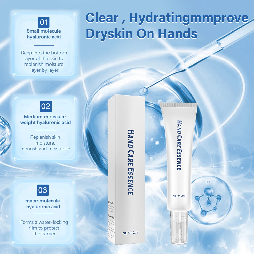 Новая сыворотка с гиалуроновой кислотой для рук увлажняет снимает сухость кожи