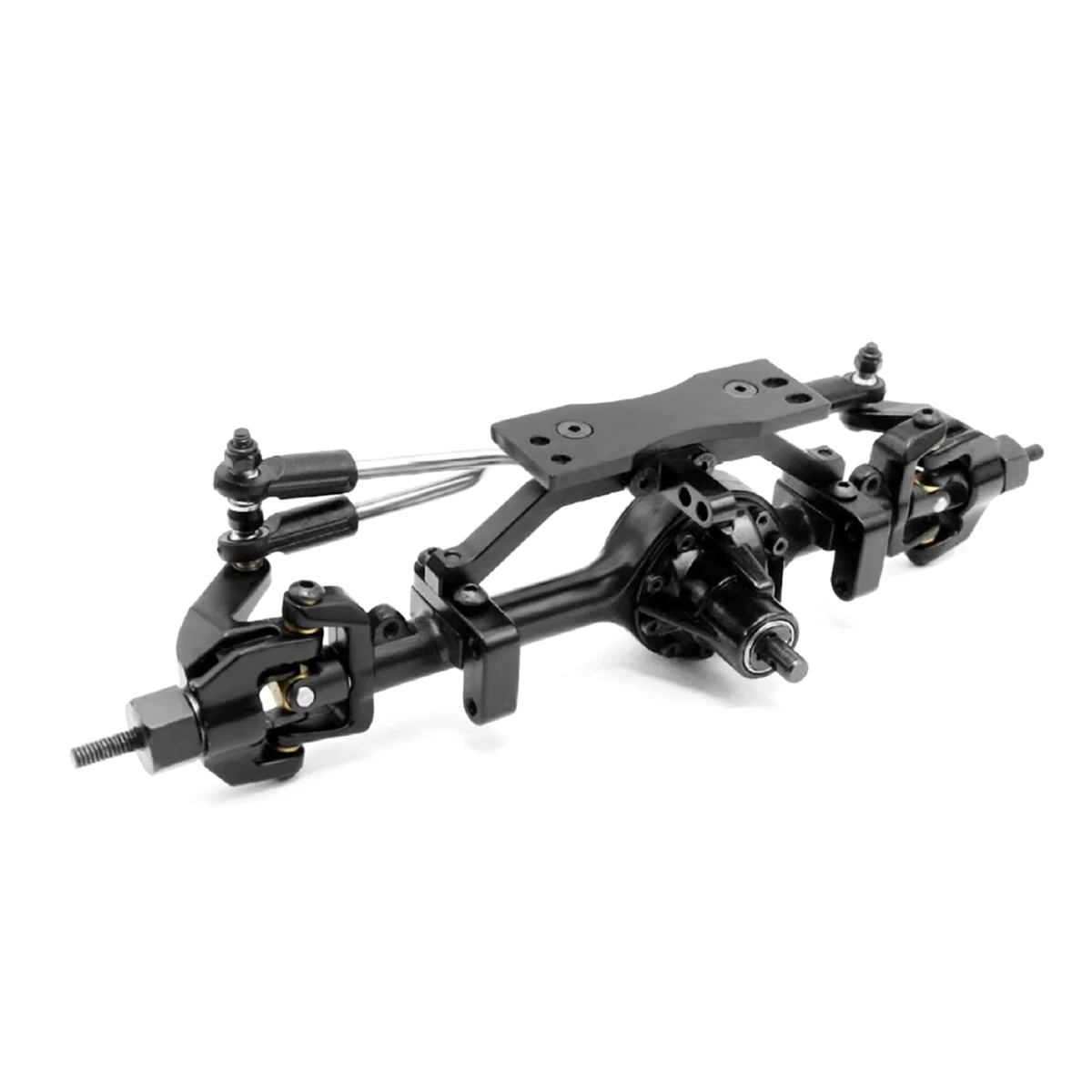 Металлический полный передний мост для 1/10 RC Crawler YotaII Yota 2Generation D90 Black