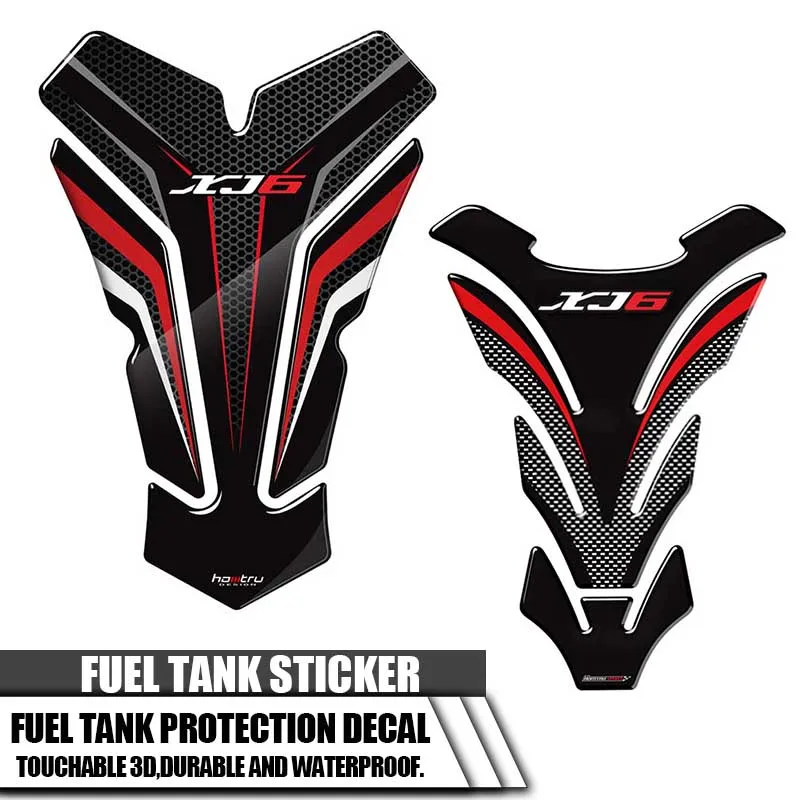 

For Yamaha XJ6 XJ 6 XJ6N XJ6S Motorcycle Oil Fuel Gas Tank Pad Protector Sticker Fish Bone Decal Tank Pad Protector