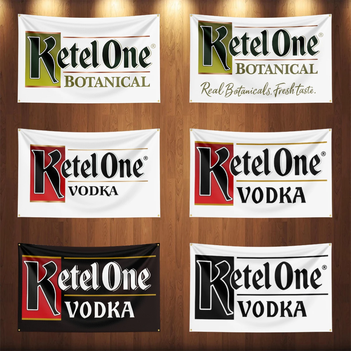 3 × 5 футов K-ketel one флаг водки полиэстер печатный спиртовой винный баннер для