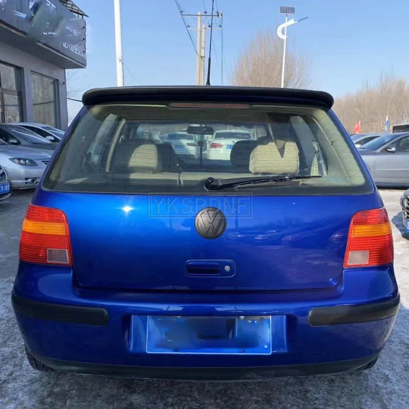 Для Volkswagen VW Golf 4 IV MK4 Standard и R32 2004-2008 ABS Неокрашенный Серый задний спойлер на лобовое