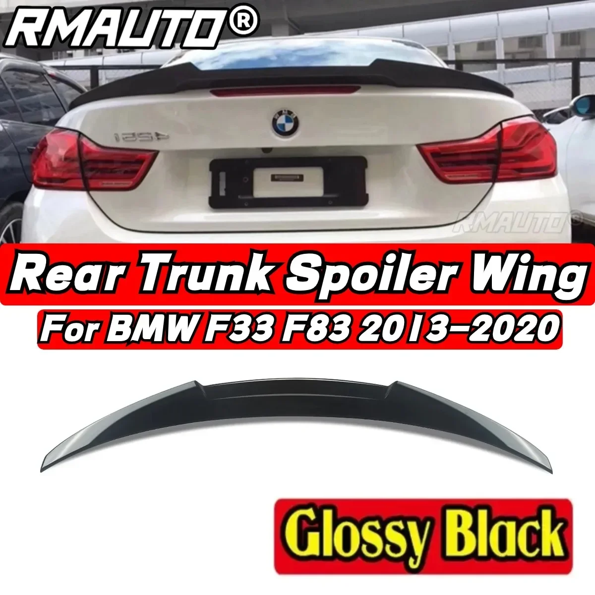BMW F82 Автомобильный задний спойлер для багажника комплект кузова крыло 4 серии F33 и