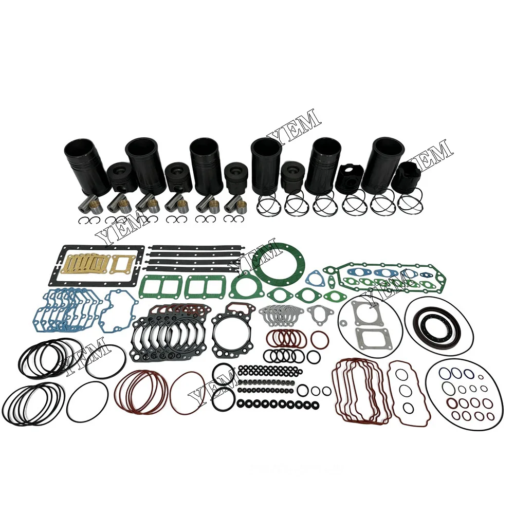 Набор для ремонта 6D125 с комплектом прокладок совместимым Двигателем KOMATSU.