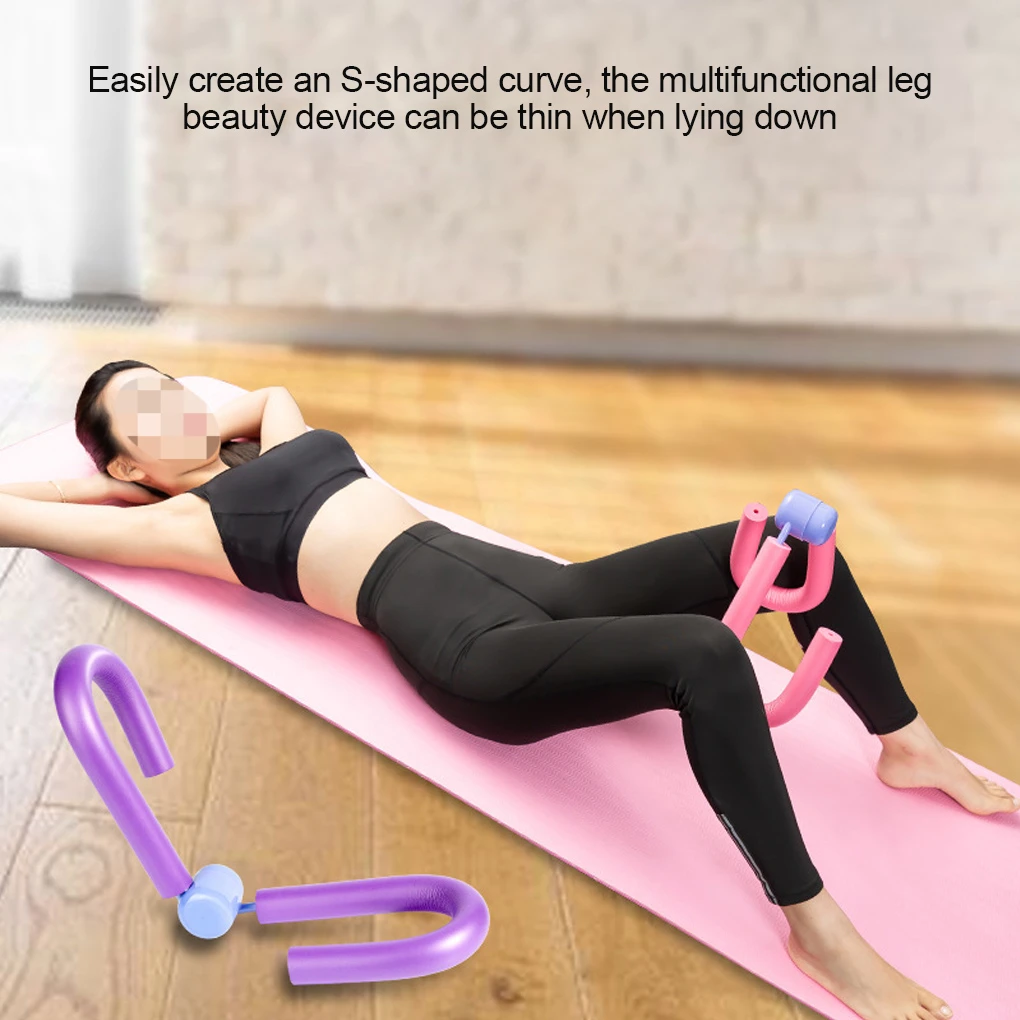New in Leg Exercisers Slim Leg Muscle Training Arm Chest Waist Exerciser Yoga Equipments Home Fitness Equipment Workout Exercise