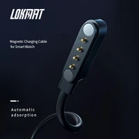 lokmat smart watch appllp series charging cable magnetic 2 contact 4 contact bracelet charger