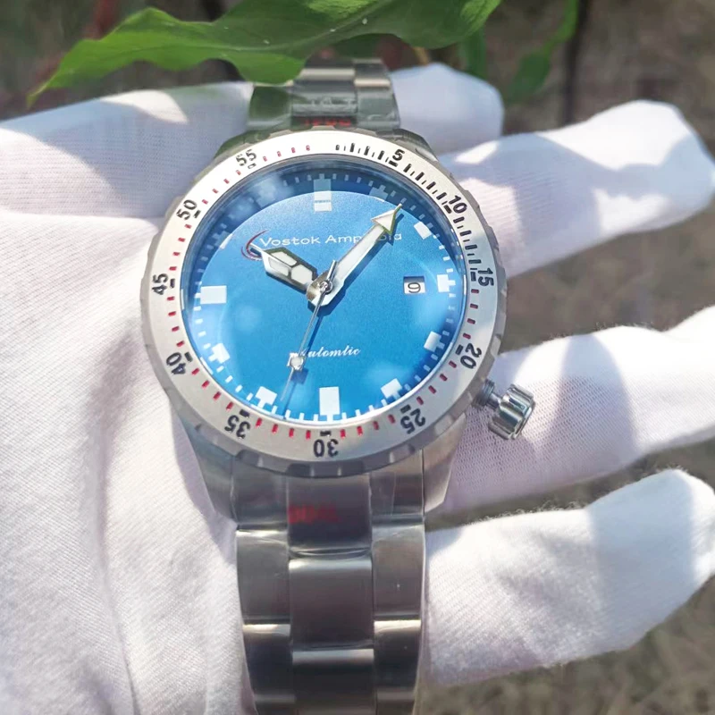 Продажа Механические часы-амфибия, автоматические часы, Uhren Herren Automatik Uhr Wasserwasserwasserluxus Armbanduhr Europe