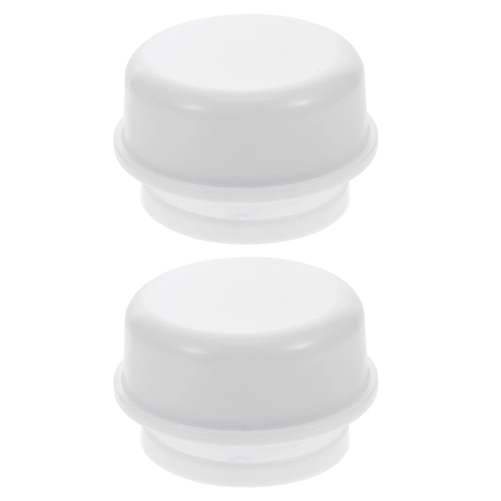

2 Pcs DIY Musical Box Bases Round Light Base Crystal Crystal Glass Base Music Box Base Clay Lighted Display Stand