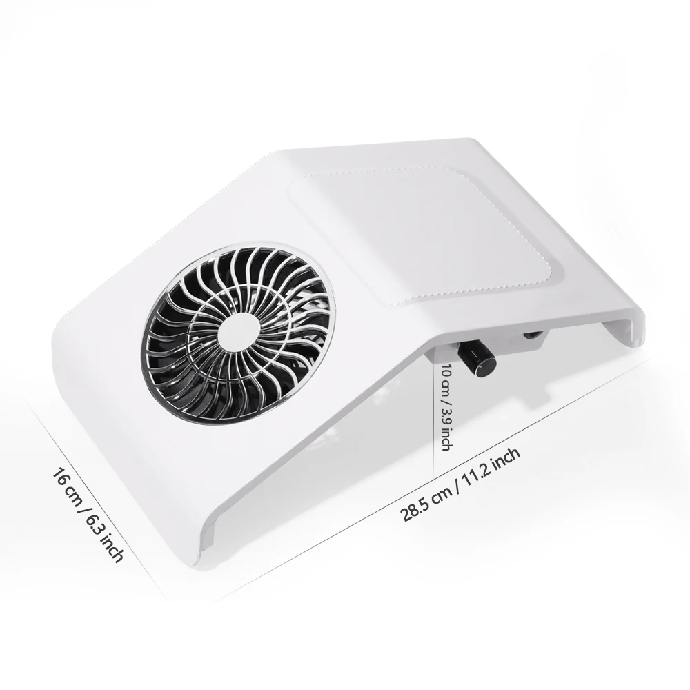 Пылесборник для ногтей CNHIDS Мощное всасывание пылесос маникюра Гель-лак розовая и