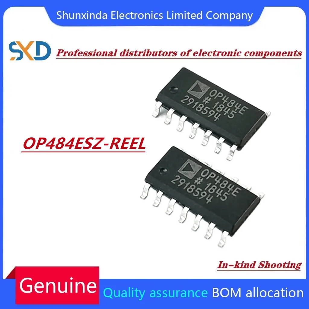 

1PCS/LOT OP484ESZ-REEL SOP14 In Stock OP484E Integrated Circuits (ICs) Linear Amplifiers Instrumentation OP Amps Buffer