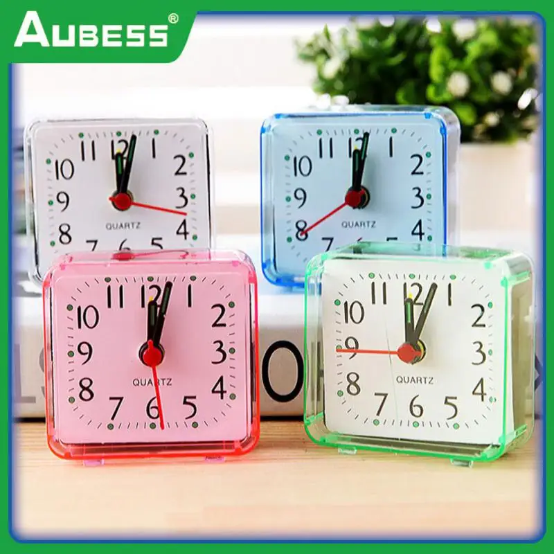 

Multi-function Table Clock Bedside Morning Alarm Clock Electronic Operated Wake Up Clocks Bedroom Accessories 4 Colors Cute