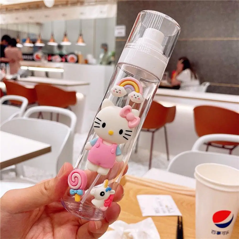 

Sanrio Hello Kitty Spray Bottle Kawaii Cinnamoroll Anime Figure Split Bottle Toner Perfume Alcohol Portable Outdoor Travel Cute