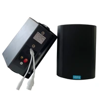school public address system wall mounted speaker and full set of pa system equipment