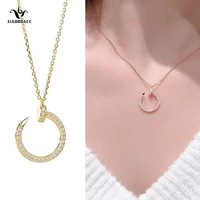 xiaoboacc planet moon pendant necklace for women jewelry elegant niche design choker titanium steel chain necklace