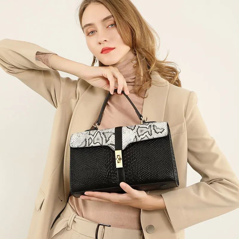 

Women's Bag New luxury commuter handbag real leather fashion belt messenger Women bag female high quality
