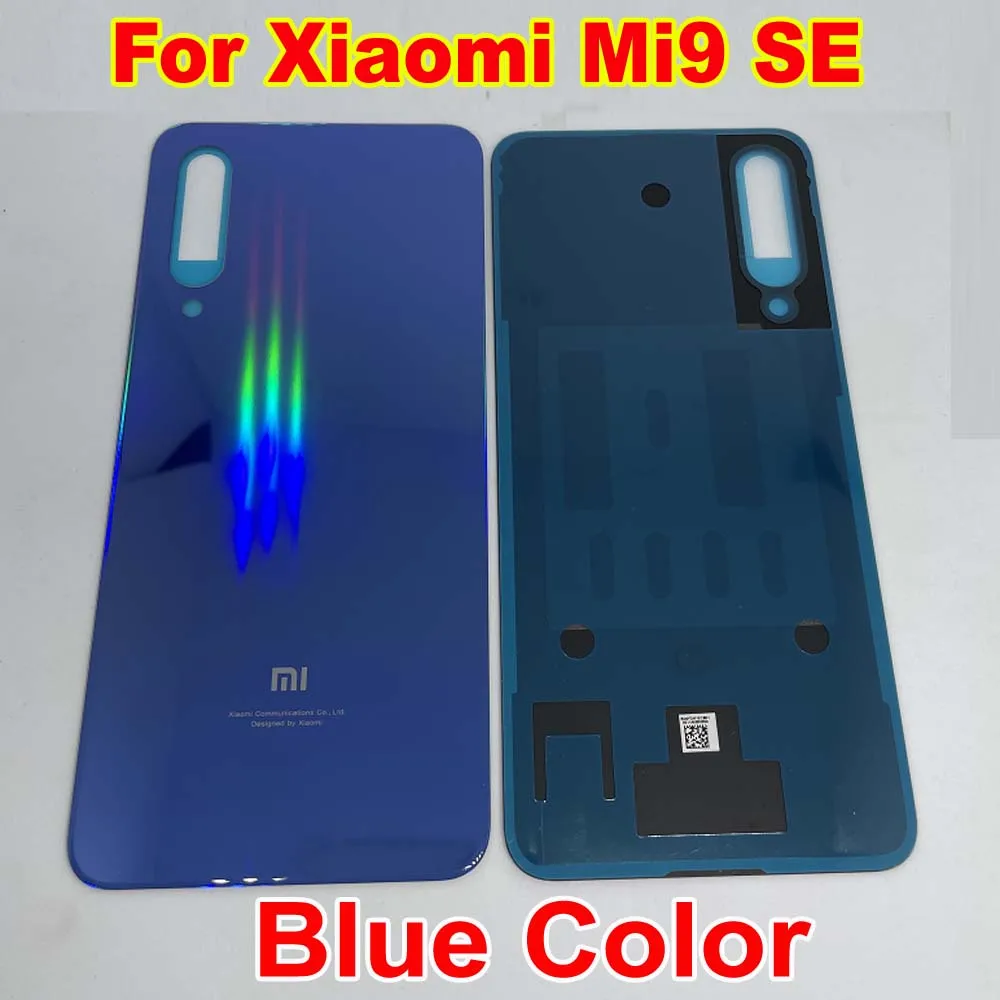 Оригинальная стеклянная задняя крышка батарейного отсека Mi9SE Mi9 Mi8 корпуса для