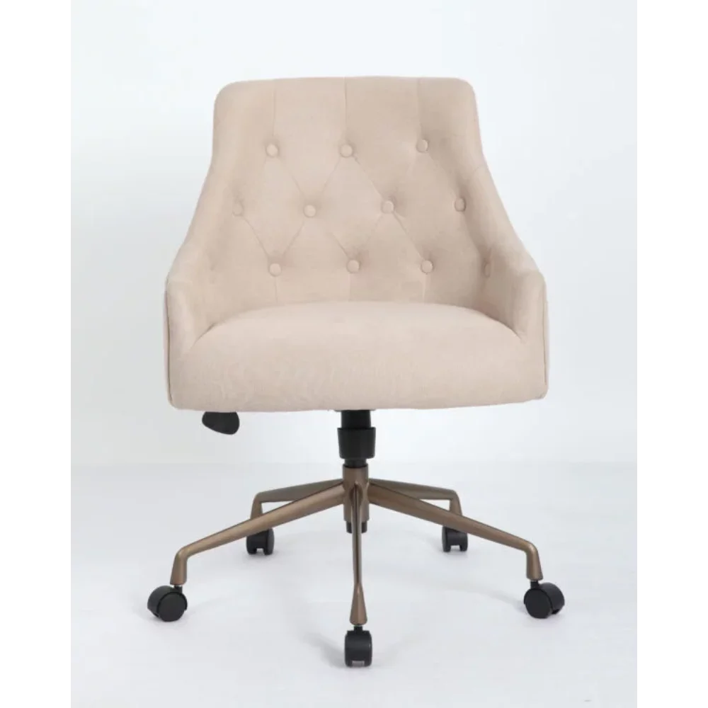 

Boss Desk Chair-Beige w/Rustic Bronze Base