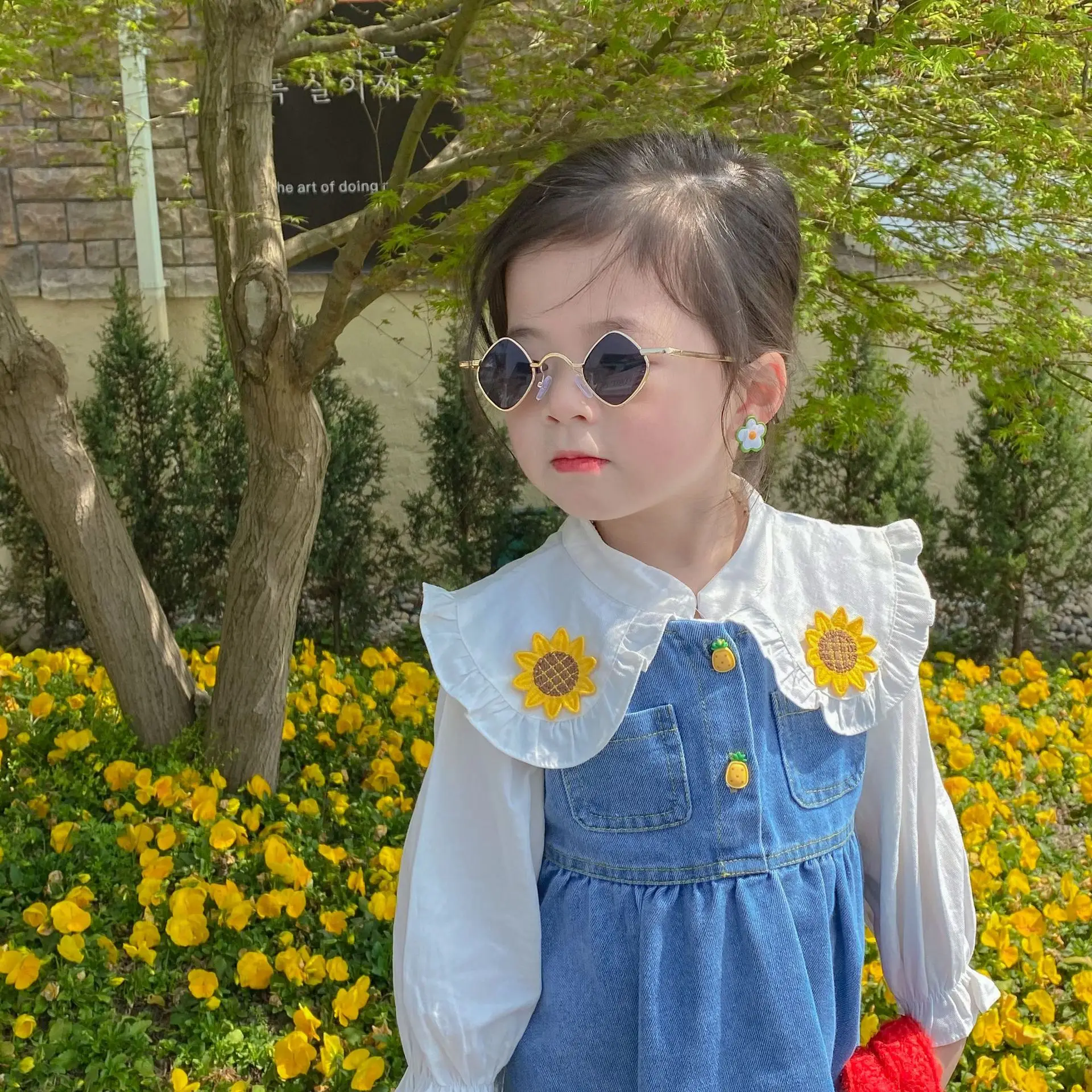 sunflower shirt for girls