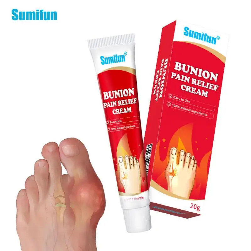 

2/3/5PCS 20g Bunion Gout Pain Relief Ointment Toe Joint Valgus Corrector Cream Hallux Knee Lumbar Arthritis Foot