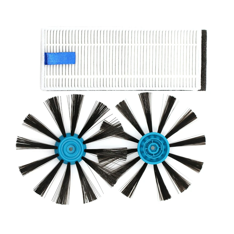 1 фильтр + губка 2 боковых щетки для пылесоса Bissell Ev675 аксессуары частичной замены