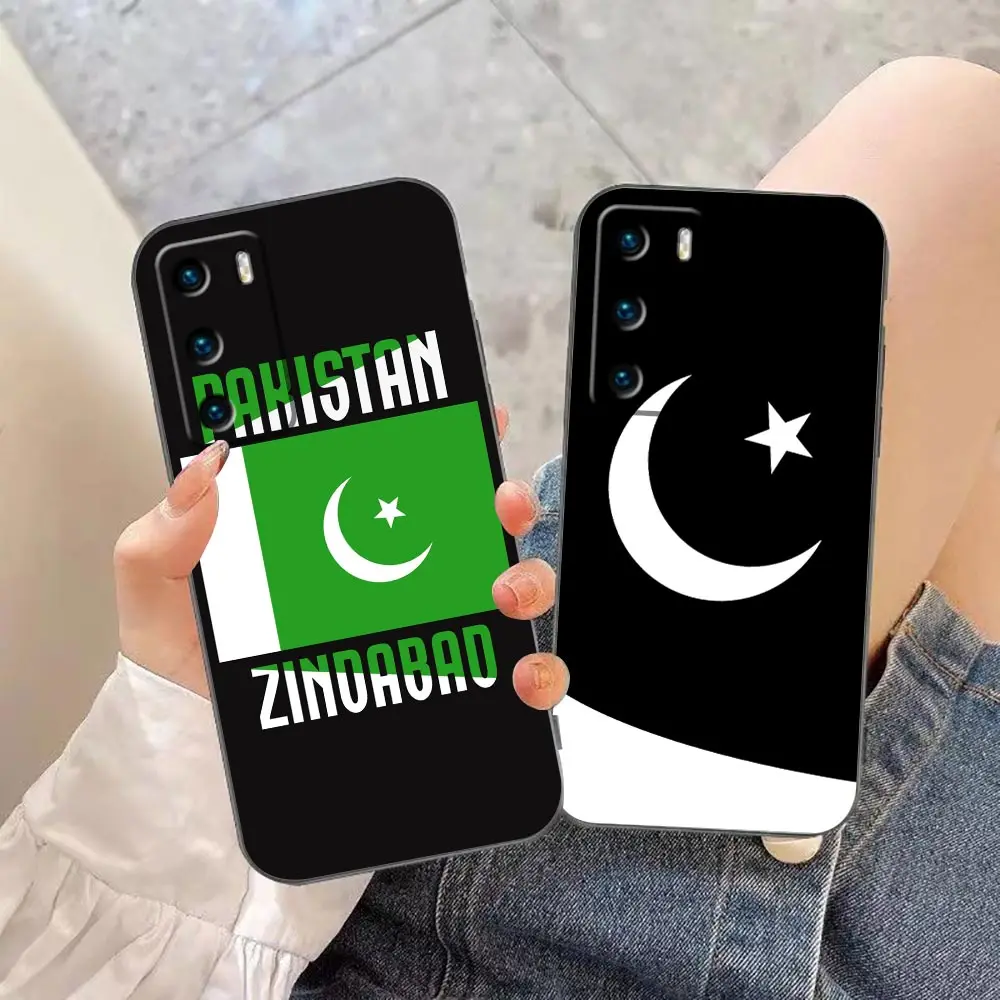 

Funda Coque Case For HUAWEI P50 P40 P30 P20 P10 P9 P8 Plus MATE 30 20 20X 10 9 8 Pro Lite Case The Emblem Of The Pakistani Flag