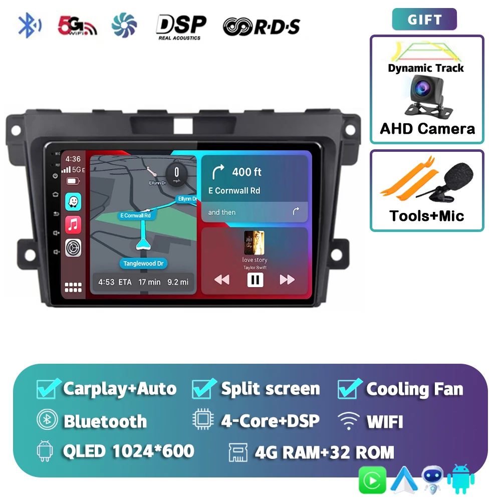 

Автомагнитола на Android 14 для MAZDA 2007 2008 2009 2010 2011 2012 2013 2014