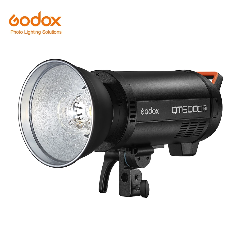 

Godox QT600III 600W 1/8000s high-speed sync studio flash strobe light built-in 2.4G wireless system + 40W LED modeling bulb